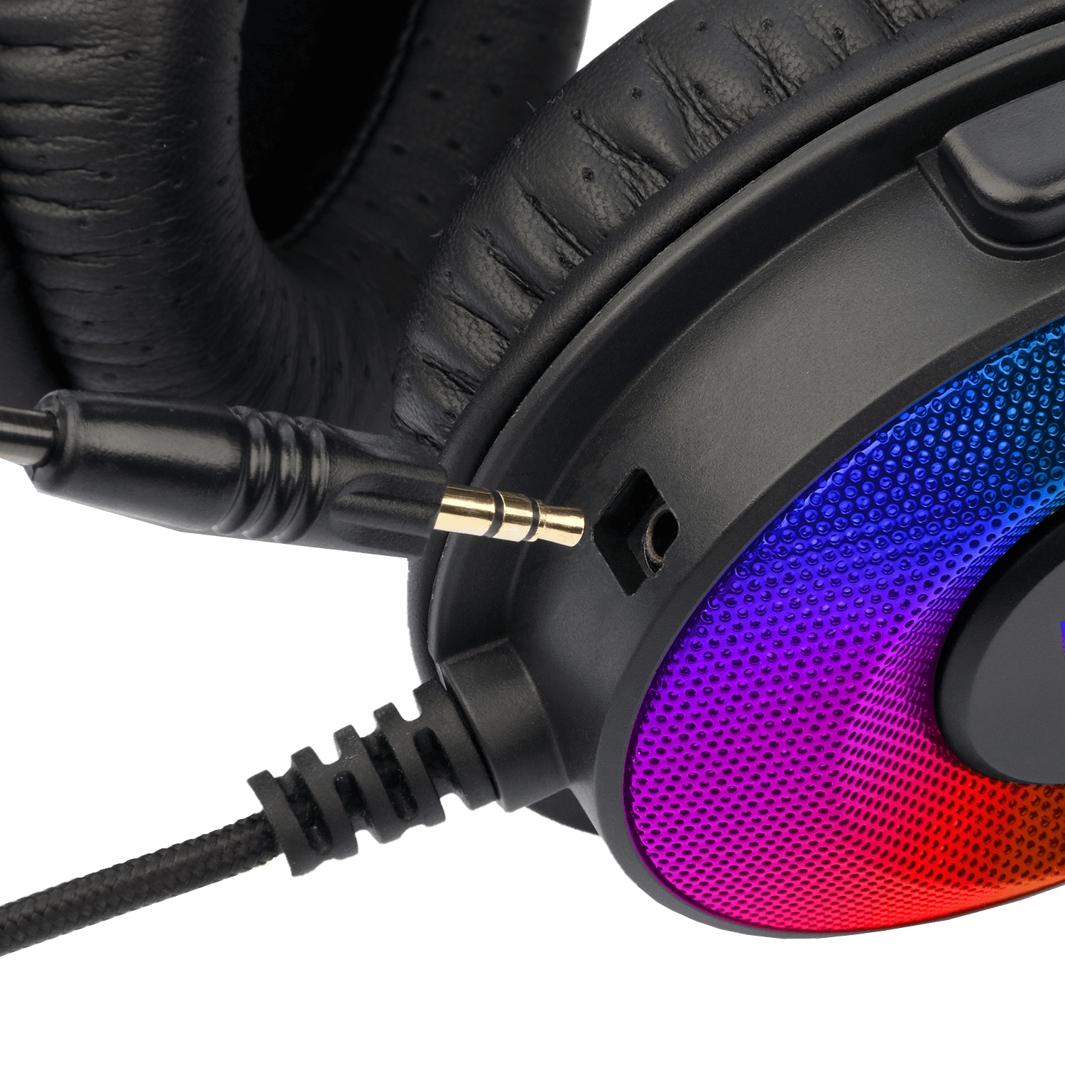 Redragon H350 Pandora RGB Wired Gaming Headset, Dynamic RGB Backlight - Stereo Surround-Sound - 50MM Drivers - Detachable Microphone
