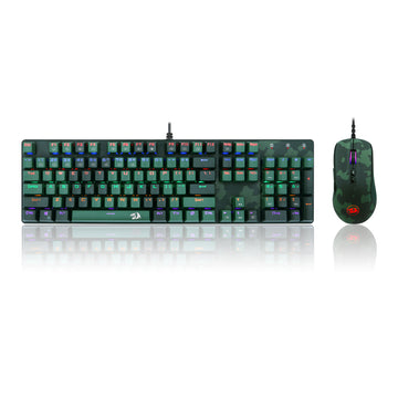 Redragon CAMINC ESSENTIALS S108 KEYBOARD & MOUSE 2 DALAM SATU SET