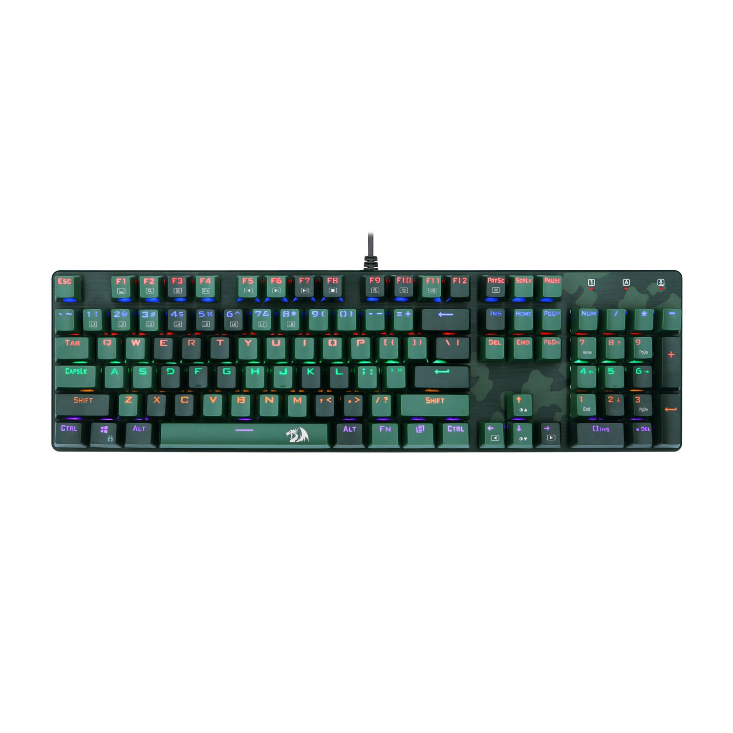 Redragon CAMINC ESSENTIALS S108 KEYBOARD & MOUSE 2 DALAM SATU SET