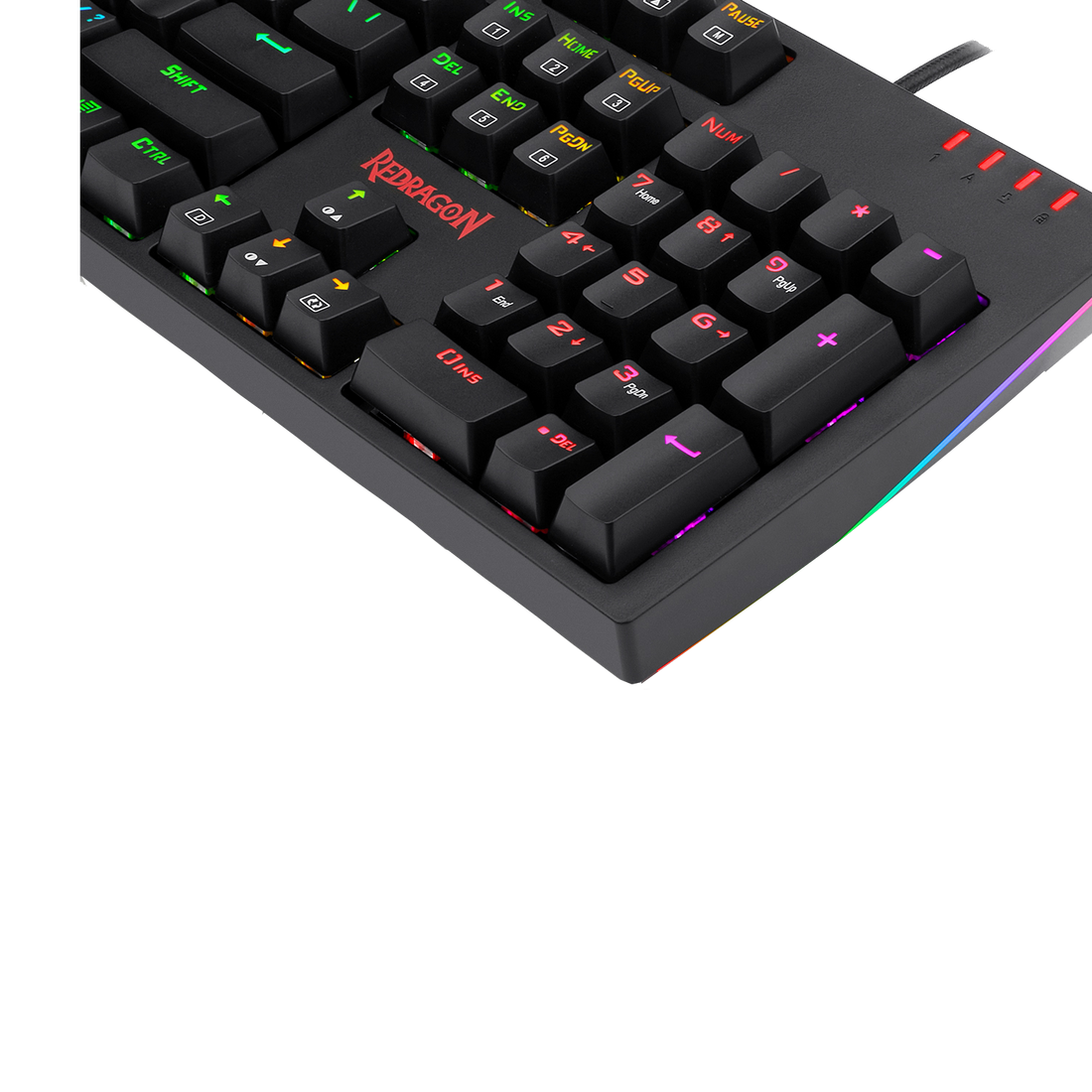Redragon K592-PRO Mechanical Gaming RGB Wired Keyboard with Ultra-Fast V-Optical Blue Switches