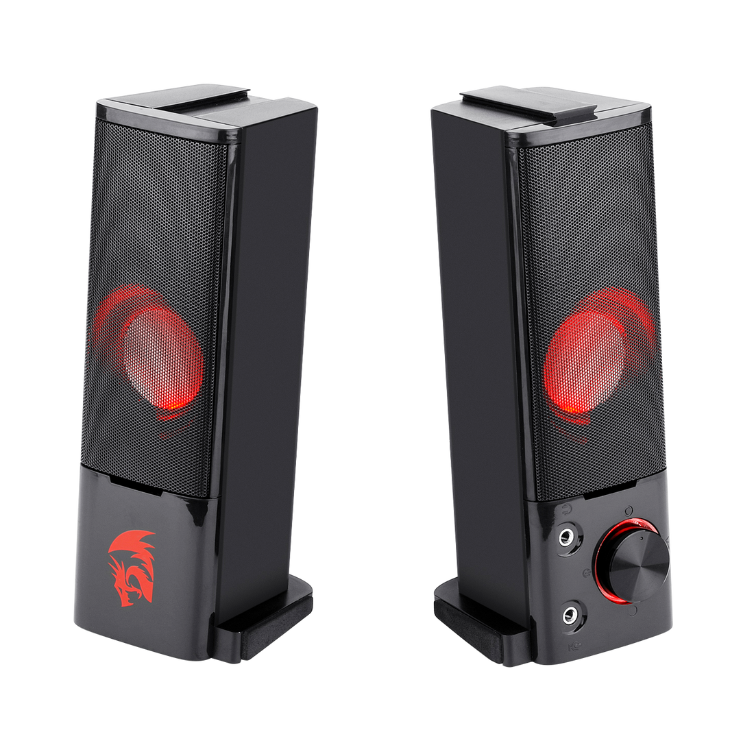 Redragon GS550 Orpheus PC Gaming Speakers, 2.0 Channel Stereo Desktop Computer Sound Bar with Compact Maneuverable Size