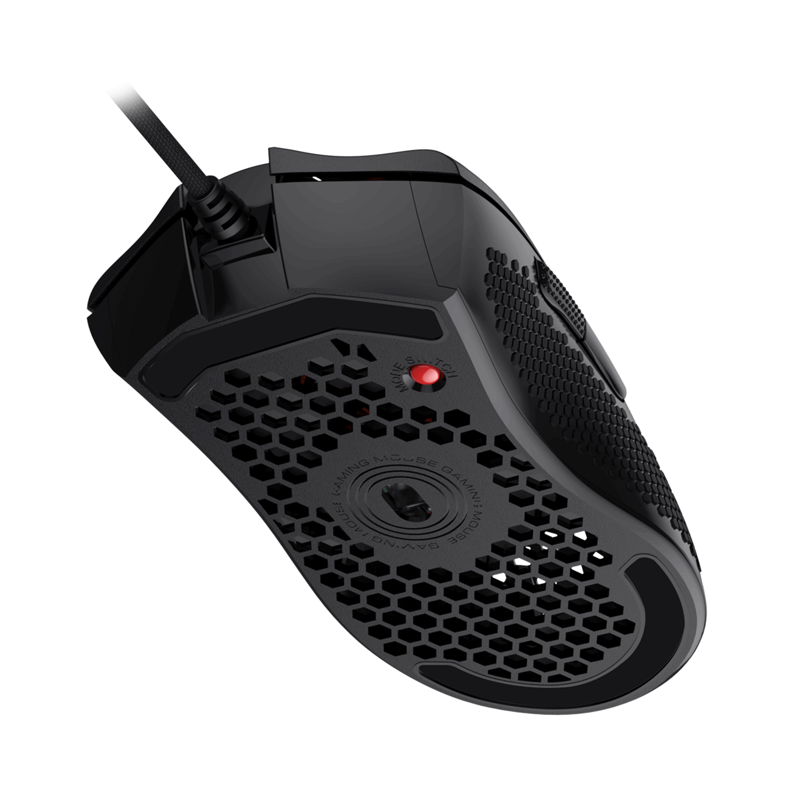 Redragon M808-N Storm Lightweight Gaming Mouse, Ultralight Honeycomb Shell - 12,400 DPI Optical Sensor - 7 Programmable Buttons - Precise Registration - Super-Lite Cable - Black