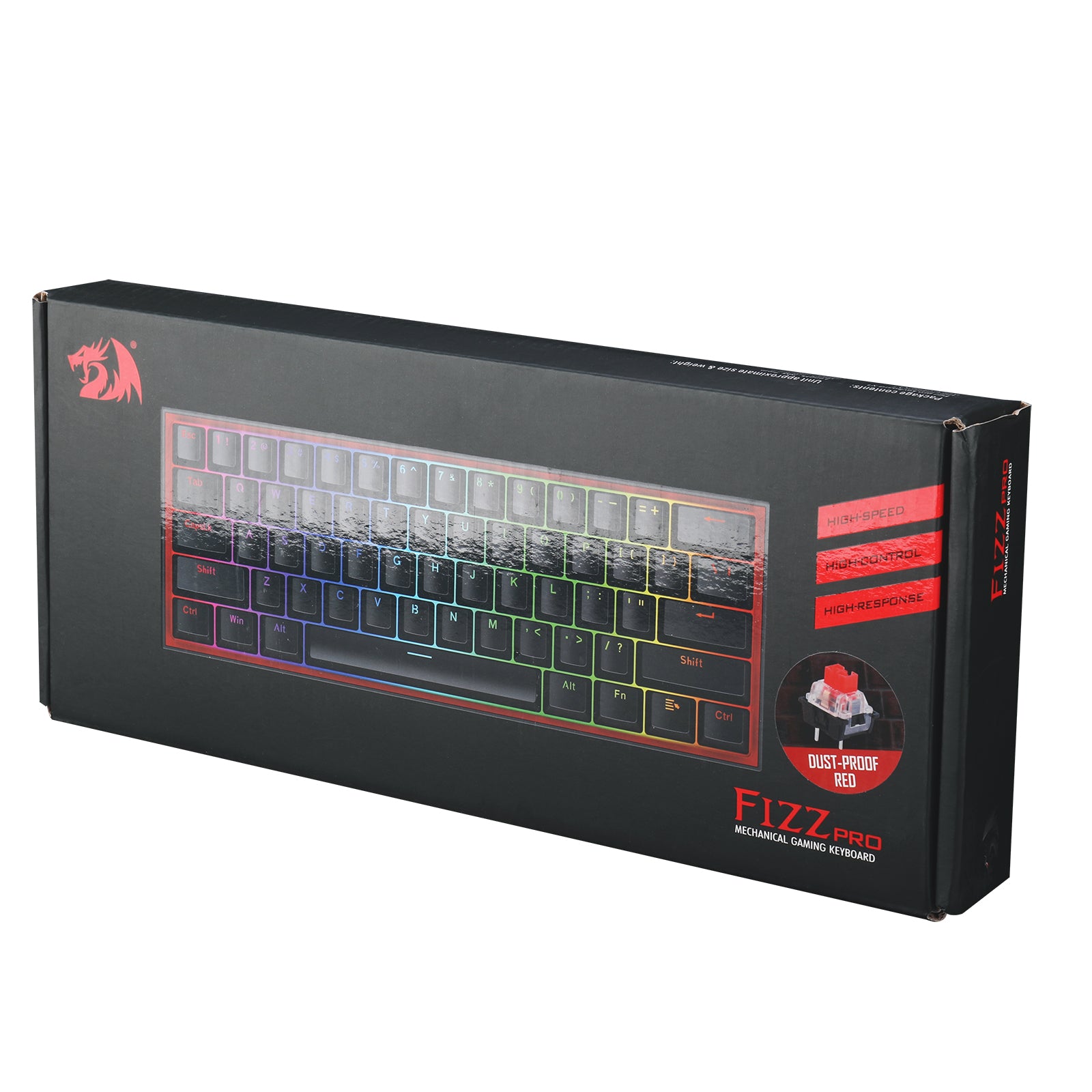 Keyboard mekanis Redragon K616RGB-B 61 tombol