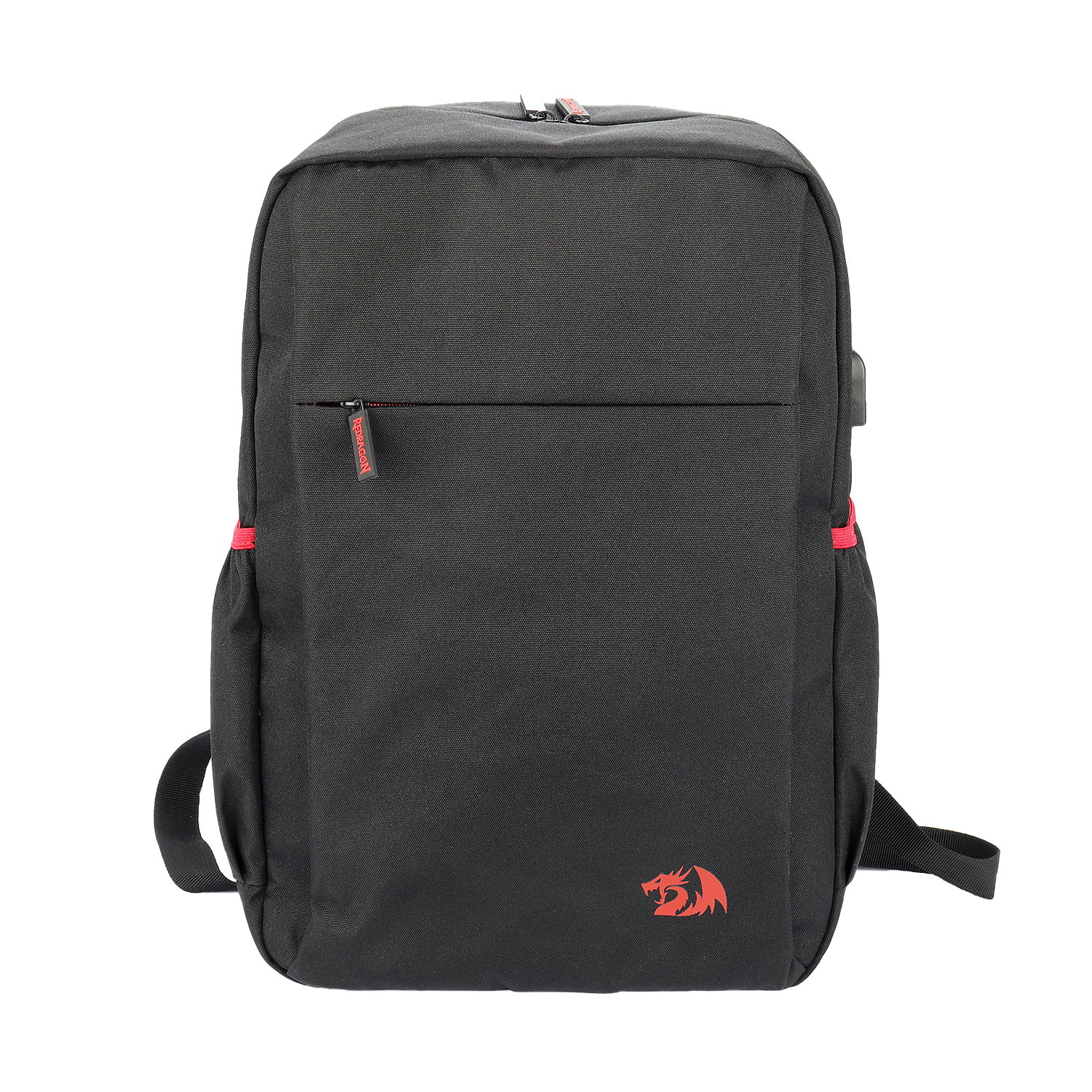 Redragon GB-82 Ransel Laptop Travel, Ransel Gaming Komputer Workstation Bisnis dengan Lapisan Kain Ganda Tahan Lama, Jack USB & Kantong Depan Besar, Muat Laptop Hingga 18"
