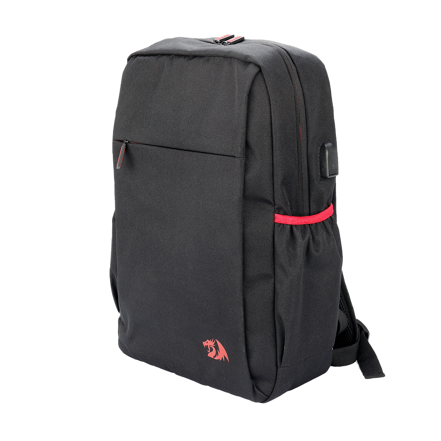 Redragon GB-82 Ransel Laptop Travel, Ransel Gaming Komputer Workstation Bisnis dengan Lapisan Kain Ganda Tahan Lama, Jack USB & Kantong Depan Besar, Muat Laptop Hingga 18"