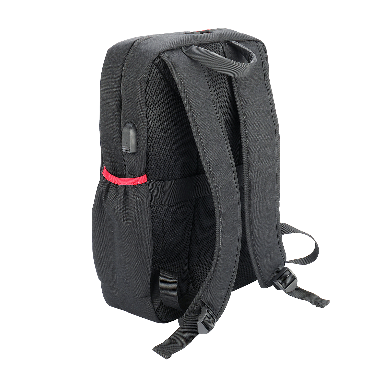 Redragon GB-82 Ransel Laptop Travel, Ransel Gaming Komputer Workstation Bisnis dengan Lapisan Kain Ganda Tahan Lama, Jack USB & Kantong Depan Besar, Muat Laptop Hingga 18"
