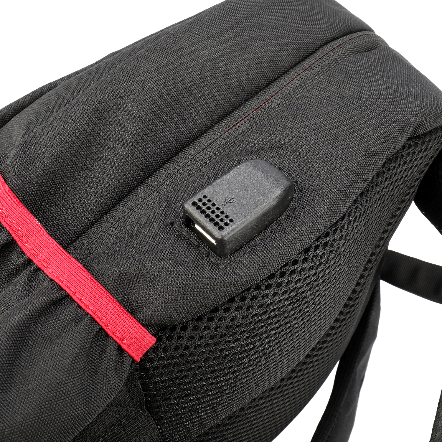 Redragon GB-82 Ransel Laptop Travel, Ransel Gaming Komputer Workstation Bisnis dengan Lapisan Kain Ganda Tahan Lama, Jack USB & Kantong Depan Besar, Muat Laptop Hingga 18"