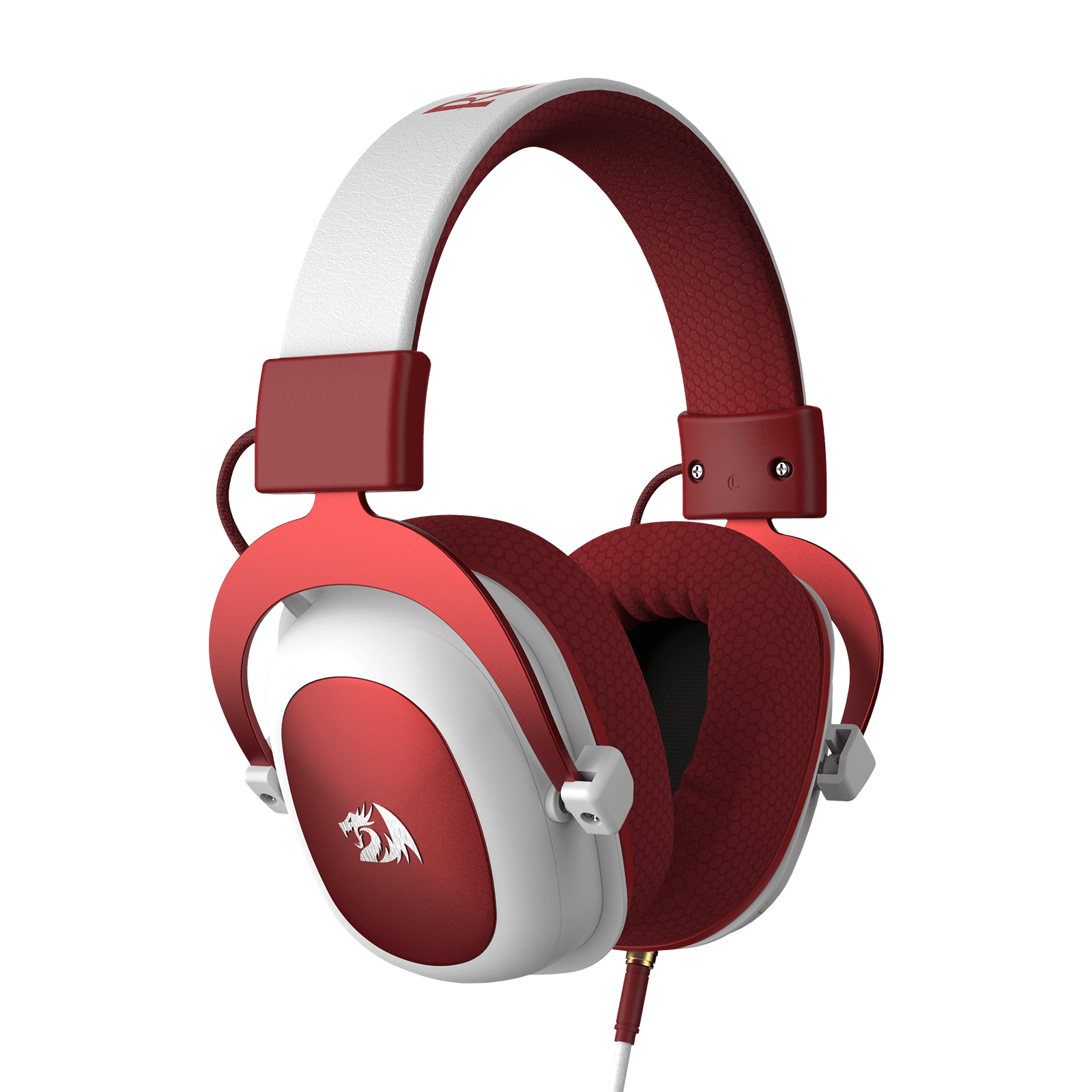 Headset Gaming Kabel Redragon H510 Zeus Edisi Natal - Suara Surround 7.1 - Penutup Bantalan Kain yang Dapat Bernapas - Driver 53MM