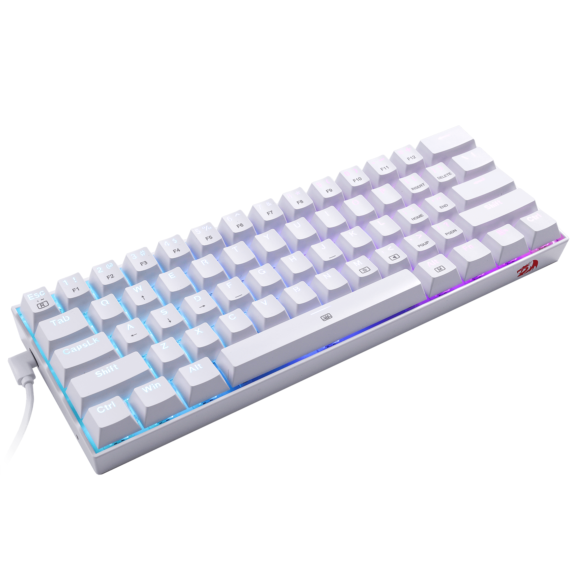 Redragon K630W-RGB 60% Wired Gaming Mechanical Keyboard