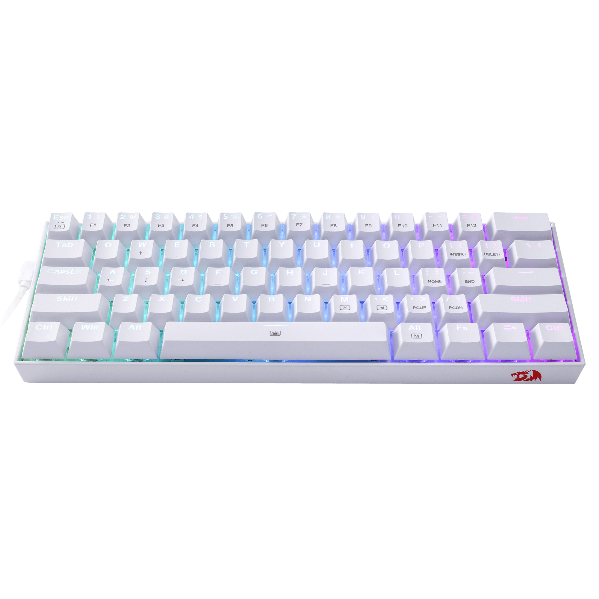 Redragon K630W-RGB 60% Wired Gaming Mechanical Keyboard
